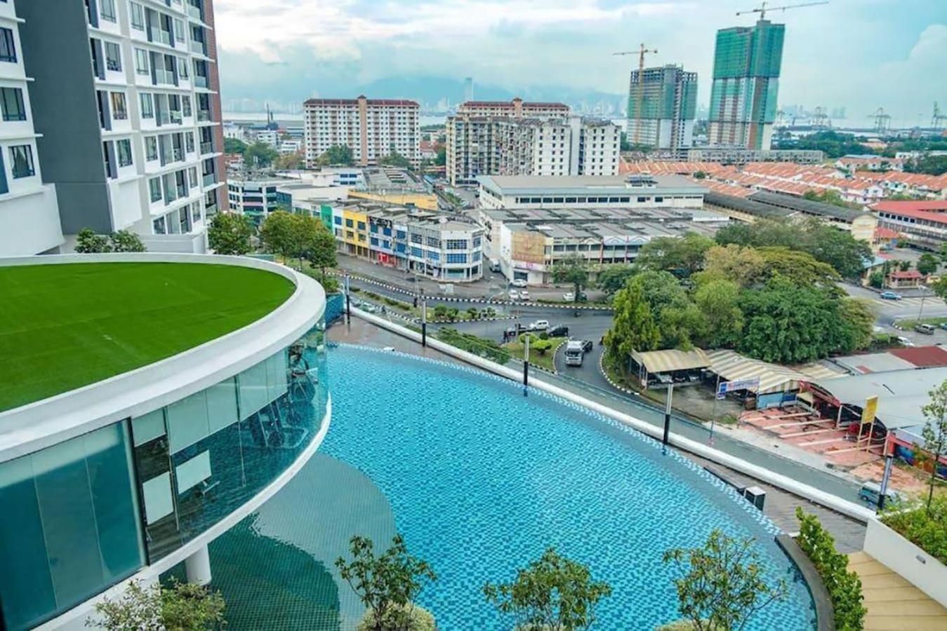 Blue Aesthetic Luxury Seaview 3 Min Drive Sunway Apartment Бътъруърт Екстериор снимка